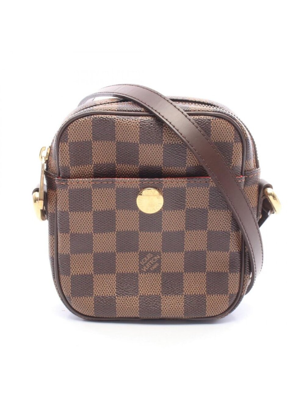Louis Vuitton Shoulder Bag Lift Damier Ebene Leather